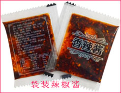 袋裝辣椒醬